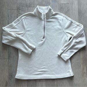Roots 73 Cream Quarter-Zip‎ Jacket